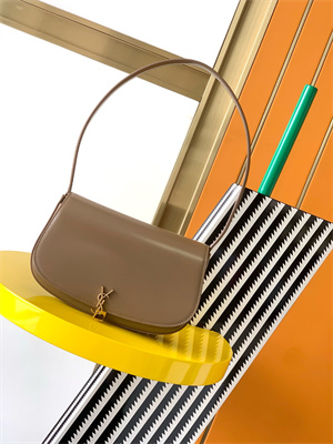 y.s.l mini voltaire in box Sa**t Lau*nt dk cork color