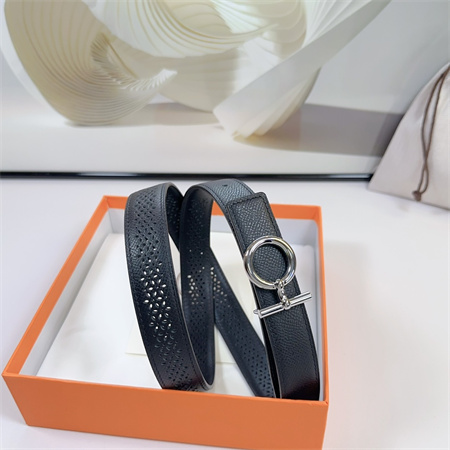 H**mes reversible belt 25mm epsom leather silver tone hardware black