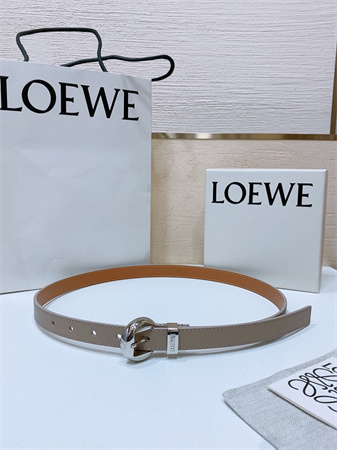 L0ew* belt in smooth calfskin 20mm gold/silver hardware colors options