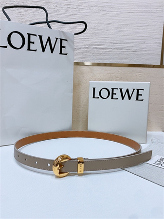 L0ew* belt in smooth calfskin 20mm gold/silver hardware colors options