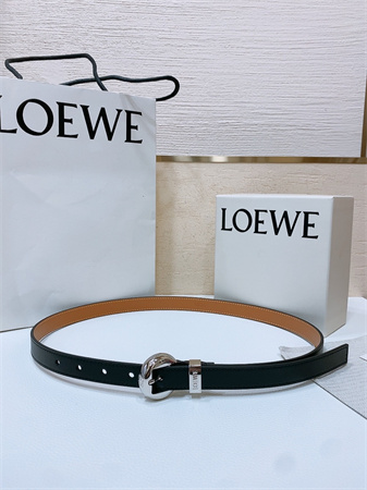 L0ew* belt in smooth calfskin 20mm gold/silver hardware colors options