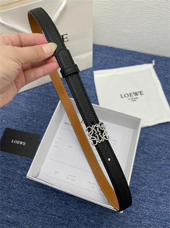 L0ew* belt in smooth/grained calfskin 20mm gold/silver hardware colors options