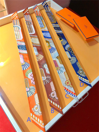 H**mes twilly 100% silk 37832