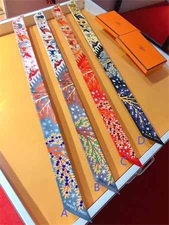 H**mes twilly 100% silk 37833