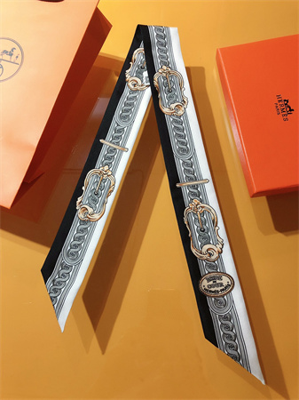 H**mes twilly 100% silk 37836