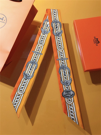 H**mes twilly 100% silk 37836