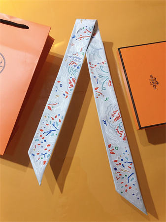 H**mes twilly 100% silk 37837