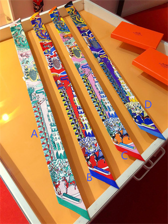 H**mes twilly 100% silk 37839