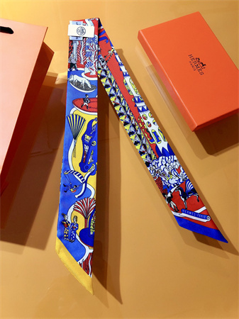 H**mes twilly 100% silk 37839