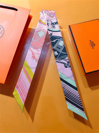 H**mes twilly 100% silk 37844