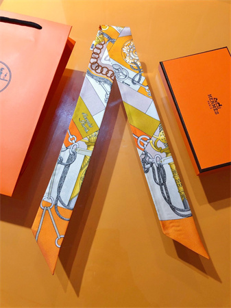 H**mes twilly 100% silk 37845