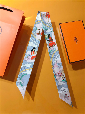 H**mes twilly 100% silk 37847