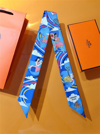 H**mes twilly 100% silk 37847