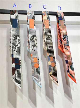 H**mes twilly 100% silk 37848