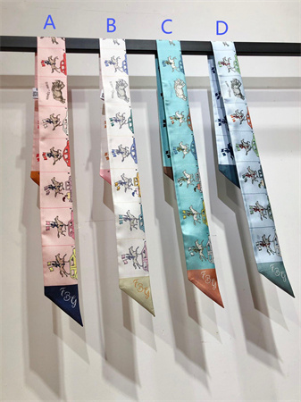 H**mes twilly 100% silk 37851