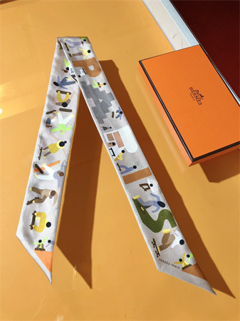 H**mes twilly 100% silk 37852