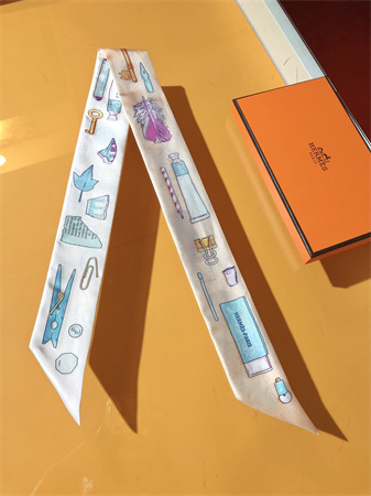 H**mes twilly 100% silk 37853