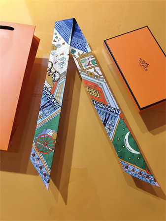 H**mes twilly 100% silk 37854