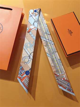 H**mes twilly 100% silk 37856