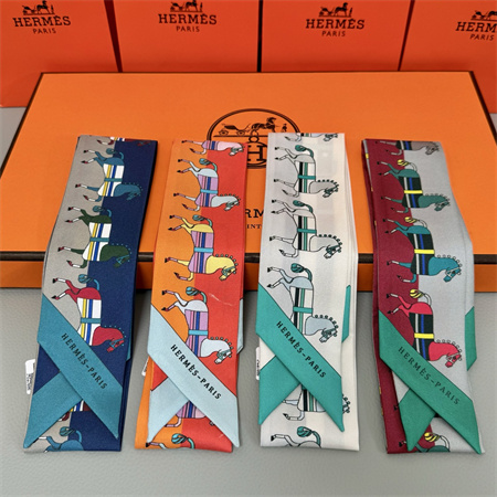 H**mes twilly 100% silk 37858