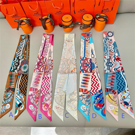 H**mes twilly 100% silk 37859