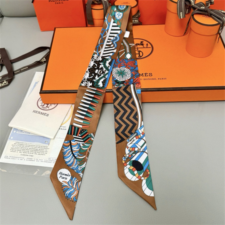 H**mes twilly 100% silk 37859