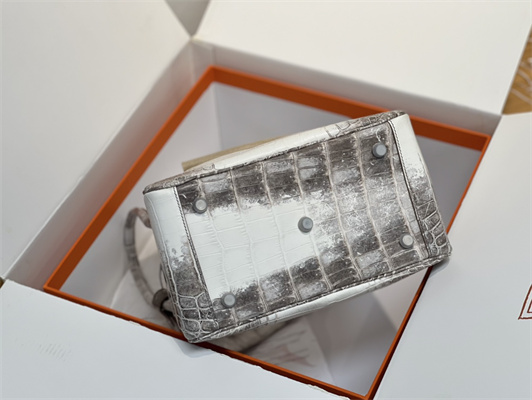 Lindy Himalayan Bag 26 Niloticus Silver Tone Metal HS