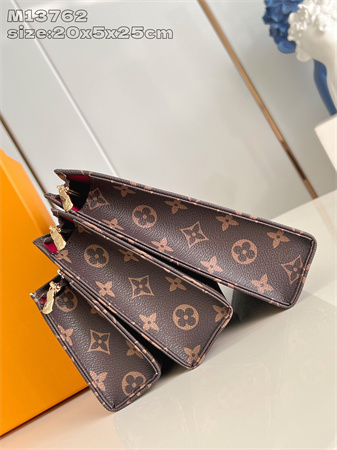 L.V X TM Trio Toilet Pouch Monogram Canvas With Printing M13762