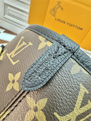 L.V Reversible Nererful Inside Out MM Black cowhide leather/Monogram Coated Canvas M11946 TOP