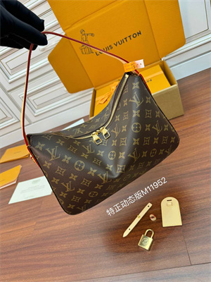 L.V Slouchy PM Monogram Coated Canvas M11952 TOP