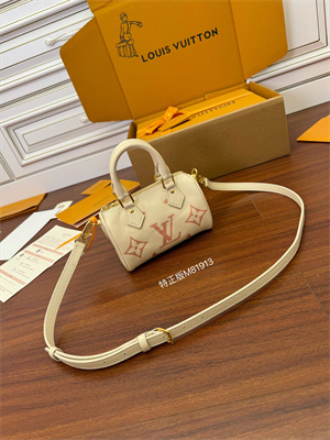 L.V Nano Speedy Monogram Empreinte leather M81913 TOP