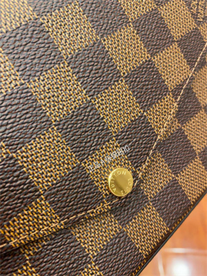 L.V Felicie Pochette Damier Ebene Canvas M63032 TOP