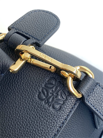 L0ew* small puzzle bag in soft grained calfskin navy