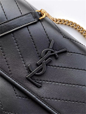 Y.S.L NIKI MEDIUM In Smooth Lambskin Black Color