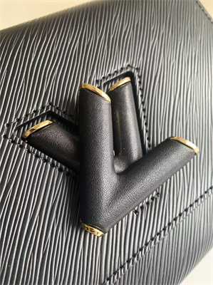 LV Twist MM Bag Epi grained cowhide leather Black M21117