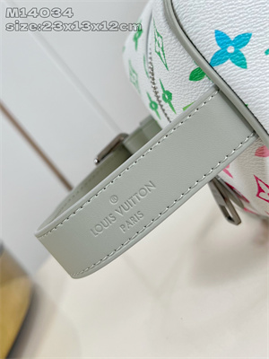 L.V Locker Dopp Kit Pouch Iridescent Monogram Canvas M14034