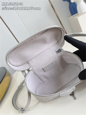 L.V Vanity Chain Pouch Monogram Empreinte Leather Brume M13593