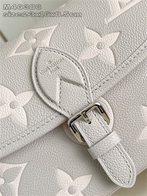 L.V Diane Bag Monogram Empreinte Leather Brume/Quartz M14214