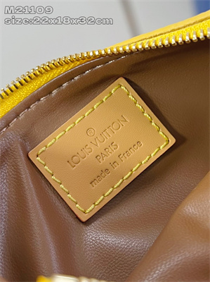 L.V Speedy P9 Bandoulière 30 Monogram Soft Calfskin Yellow