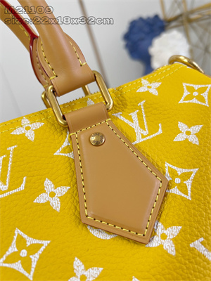 L.V Speedy P9 Bandoulière 30 Monogram Soft Calfskin Yellow
