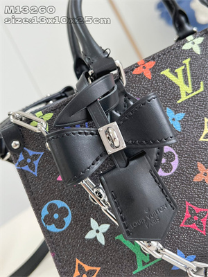 LV x TM OnTheGo East West Chain Monogram Canvas Multicolored M13260