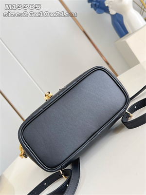 L.V Coussin Backpack PM Lambskin Leather Black M13357