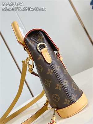 L.V Soho Mini Backpack Coated canvas & Cowhide-leather M14651