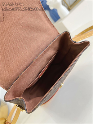 L.V Soho Mini Backpack Coated canvas & Cowhide-leather M14651