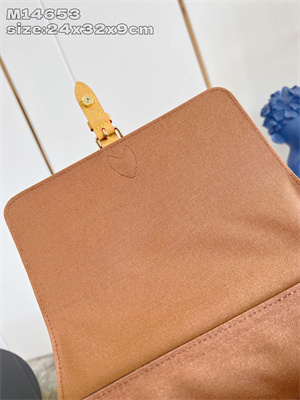 L.V Soho MM Backpack Coated canvas & Cowhide-leather M14653