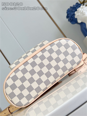 LV Montsouris PM Backpack Damier Azur Canvas N00120