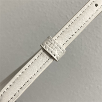 Ce**e mini bucket l0*ise in smooth calfskin rice color