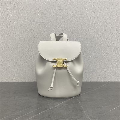 Ce**e backpack bonnie in smooth calfskin rice color