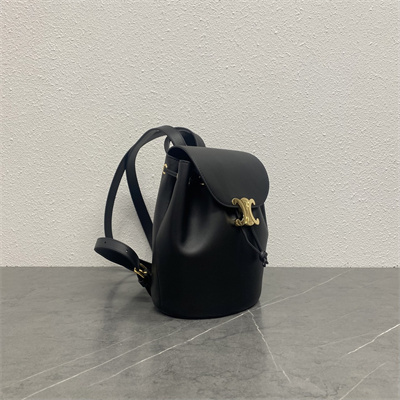 Ce**e backpack bonnie in smooth calfskin black color