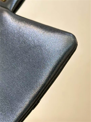 Ch*el mini flap bag lambskin gold tone metal black as3828